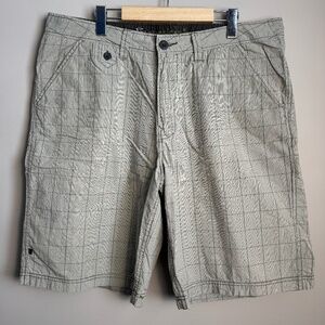 Gotcha Men's 40 Chino Walking‎ Shorts Lightweight Greenish-Gray Festival Beach